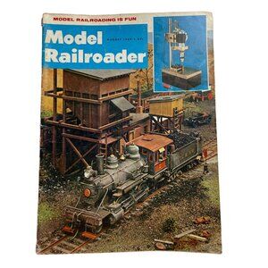 Model Railroader Magazine Back Issue u Aug 1969 Vol 36 No 8 Soldering Detail Bra